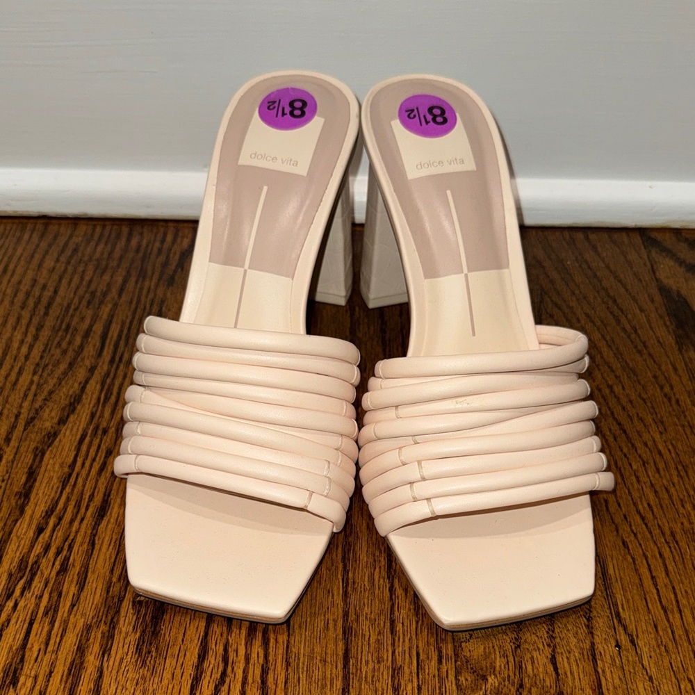 Dolce Vita Women's Blush Heeled Mules